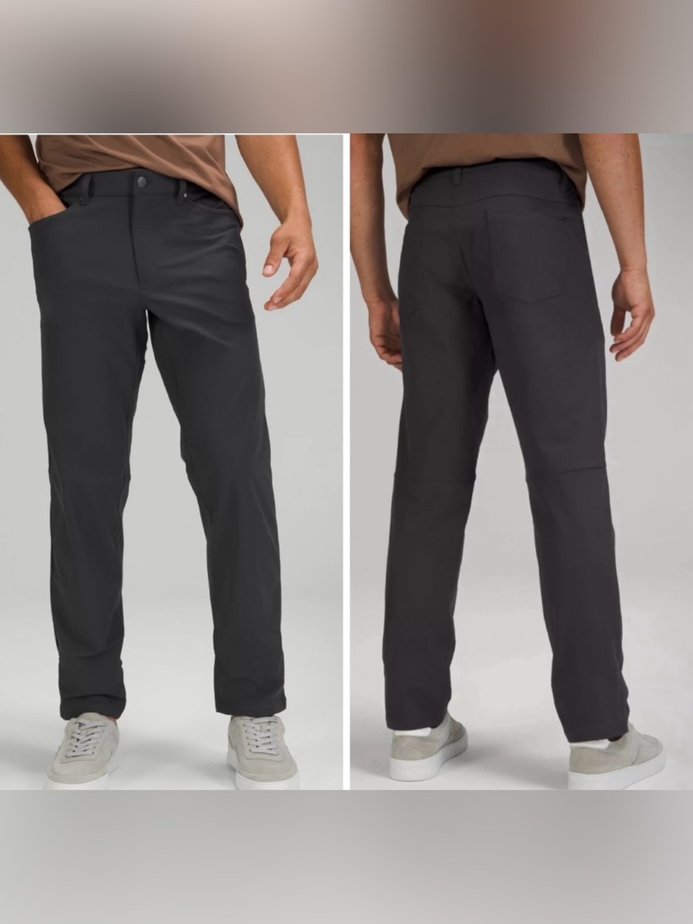 Lululemon Men's ABC Pant Classic
Warpstreme Black Charcoal Size 36